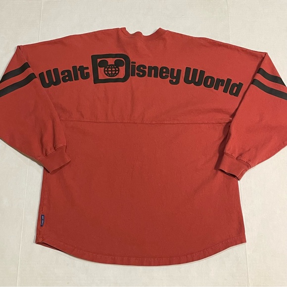 Disney Other - Disney Parks Spirit Jersey Shirt Brick Red Walt Disney World Epcot Est 1971 Sz M